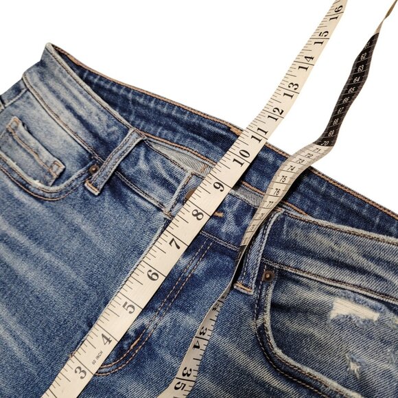 BKE Women’s 30X26 Ankle Mid-Rise Distressed Skinny Jeans Buckle NO SIZE TAG - Picture 14 of 16